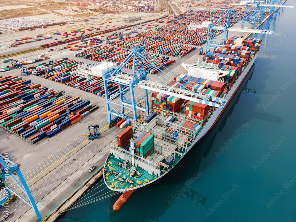 Transport maritime conteneurs import export Maroc